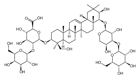 soyasaponin A2结构式
