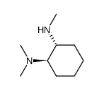 (1R,2R)-N,N,N’-三甲基-1,2-环己二胺结构式