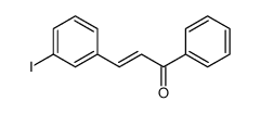 3-(3-iodophenyl)-1-phenylprop-2-en-1-one Structure