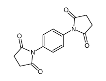 1,1'-p-phenylene-bis-pyrrolidine-2,5-dione结构式