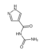 4-ureidocarbonylpyrazole结构式