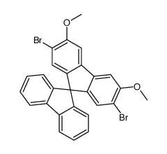 2',7'-dibromo-3',6'-dimethoxy-9,9'-spirobi[fluorene] Structure