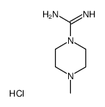 4-methylpiperazine-1-carboxamidine hydrochloride Structure