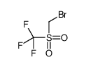 bromomethylsulfonyl(trifluoro)methane Structure