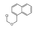 1-(chloromethoxymethyl)naphthalene结构式
