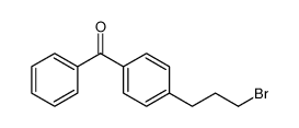 Methanone, [4-(3-bromopropyl)phenyl]phenyl Structure