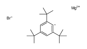 magnesium,1,3,5-tritert-butylbenzene-6-ide,bromide Structure
