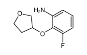 3-fluoro-2-(oxolan-3-yloxy)aniline Structure