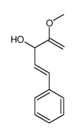 4-methoxy-1-phenylpenta-1,4-dien-3-ol Structure