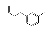 4-(3-Methylphenyl)but-1-ene结构式