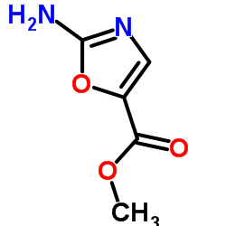 2-氨基恶唑-5-甲酸甲酯结构式