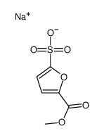5-(methoxycarbonyl)furan-2-sulfonate sodium salt结构式