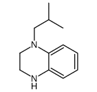 4-(2-methylpropyl)-2,3-dihydro-1H-quinoxaline Structure