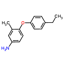 4-(4-Ethylphenoxy)-3-methylaniline Structure