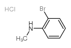2-溴-N-甲基苯胺盐酸盐结构式