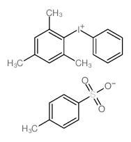 mesityl(phenyl)iodonium 4-methylbenzenesulfonate Structure
