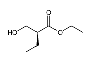 ethyl 2-hydroxymethylbutyrate Structure