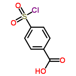 4-(Chlorosulfonyl)benzoic acid structure