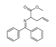 methyl 2-(benzhydrylideneamino)pent-4-enoate Structure