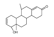 17-hydroxy-7-methyl-D-homoestra-4,16-dien-3-one结构式