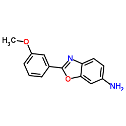 2-(3-Methoxyphenyl)-1,3-benzoxazol-6-amine Structure