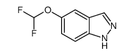 5-(二氟甲氧基)-1H-吲唑结构式