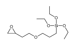 triethoxy-[3-[2-(oxiran-2-yl)ethoxy]propyl]silane Structure