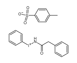 N-phenyliodonio α-phenylacetamide tosylate结构式