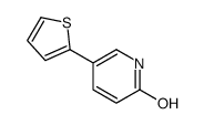 5-thiophen-2-yl-1H-pyridin-2-one结构式