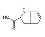 Cyclopenta[b]pyrrole-2-carboxylic acid, 1,2,3,3a,4,6a-hexahydro-, (2alpha,3abeta,6abeta)- (9CI)结构式