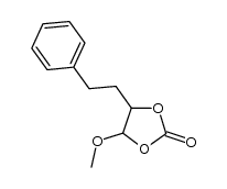 4-methoxy-5-phenethyl-1,3-dioxolan-2-one Structure
