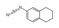 6-azido-1,2,3,4-tetrahydronaphthalene结构式