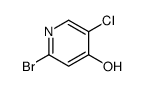 2-溴-5-氯-4-羟基吡啶结构式