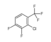 3-chloro-1,2-difluoro-4-(trifluoromethyl)benzene结构式