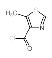 4-Thiazolecarbonyl chloride, 5-methyl- (9CI) structure