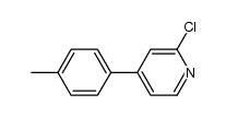 2-chloro-4-(4-methylphenyl)pyridine Structure
