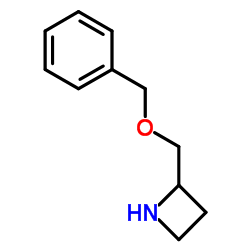 2-((苄氧基)甲基)氮杂环丁烷结构式