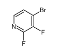 4-Bromo-2,3-difluoropyridine Structure