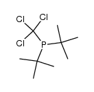 Di-tert-butyl(trichloromethyl)phosphine Structure
