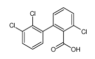2-chloro-6-(2,3-dichlorophenyl)benzoic acid Structure