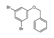 1-(苄氧基)-3,5-二溴苯结构式