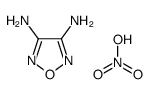 nitric acid,1,2,5-oxadiazole-3,4-diamine Structure