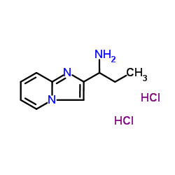 1-(Imidazo[1,2-a]pyridin-2-yl)-1-propanamine dihydrochloride Structure