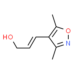 2-Propen-1-ol,3-(3,5-dimethyl-4-isoxazolyl)-(9CI) Structure