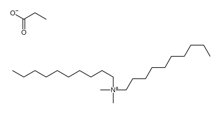 didecyl(dimethyl)azanium,propanoate结构式