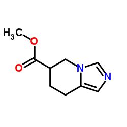 5,6,7,8-四氢咪唑并[1,5-a]吡啶-6-羧酸甲酯结构式