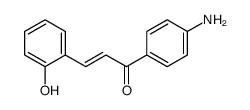 1-(4-aminophenyl)-3-(2-hydroxyphenyl)prop-2-en-1-one Structure