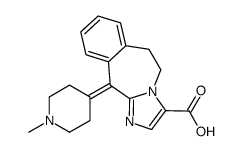 阿卡他定 3-羧酸 (阿卡他定代谢物)结构式