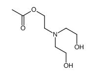 2-[bis(2-hydroxyethyl)amino]ethyl acetate Structure