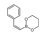 2-(2-phenylethenyl)-1,3,2-dioxaborinane结构式